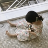 Đầm hoa cổ tim