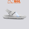 Giày sandal nam quai chữ Z Yanki YY021XN màu xám phối đen