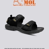 Sandal nam 2 quai ngang hiệu Rova RV7650B màu đen