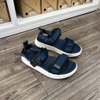 Giày sandal nam nữ 2 quai ngang Yanki YK00221Ch màu xanh navy