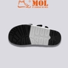 Sandal nam Vento quai ngang SD10035B màu đen