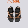 Sandal nam Vento quai chữ Z NV369Br màu nâu