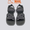 Giày sandal nam quai chữ Z Vento NB10607G màu xám