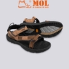 Sandal nam Vento quai chữ Z NV369Br màu nâu