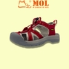 Sandal nữ Vento bít mũi SD08001R màu đỏ đô