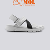 Giày sandal nam quai chữ Z Yanki YY021BG màu xám phối đen