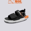 Sandal nam Vento quai ngang SD10035B màu đen