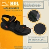 Sandal nam nữ MOL Zenstep MS2B