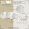 Sandal nam nữ MOL Zenstep MS3Be