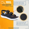 Sandal nam nữ MOL Zenstep MS4B2