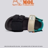 Giày sandal nữ quai ngang hiệu Vento NV10112B màu đen