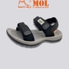 Giày sandal nam 2 quai ngang Vento SD7939B màu đen