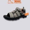 Giày sandal nam 4 quai ngang Vento NB10605G màu xám