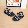 Giày sandal nam 2 quai ngang hiệu Vento NB147B màu đen