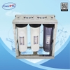 Bộ lọc thô đầu nguồn 3 cấp CCK khung inox