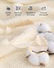 Khăn Mặt Sợi Đậu Nành 28x50 cm, SOYBEAN