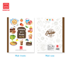 Vở 4 ô ly 96 trang Hồng Hà Class Foody - 0310