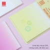 Giấy note màu trong suốt Hồng Hà  - 6701