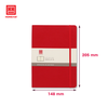 Sổ bìa da Delus NS A5 Hồng Hà 240 trang - 4610