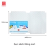 Bọc decal sách cải cách khổ sách 280x198mm (450x320mm) (10 chiếc/tập) - 3584