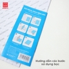 Bọc decal sách cải cách khổ sách 280x198mm (450x320mm) (10 chiếc/tập) - 3584
