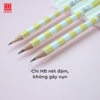 Bút chì gỗ Meo Hồng Hà HB có tẩy - 3589