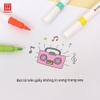 Bút lông màu Acrylic Mini Art 12 màu 1 đầu - 8160