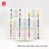 Bút lông màu Acrylic 2 đầu Hồng Hà 24 màu - 8146