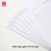 Giấy kiểm tra 4 ô ly điểm 10 cho học sinh cấp 1 - 4919
