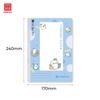 Vở 5 ô ly 80 trang School Cute Animals Hồng Hà - 0526