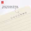 Ruột sổ bìa còng Hồng Hà A5 160 trang kẻ ngang - 3019