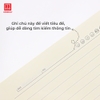 Ruột sổ bìa còng Hồng Hà A5 160 trang kẻ ngang - 3019