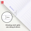 Sổ bìa bồi kẻ ngang A4 360 trang Hồng Hà Patterns - 4533