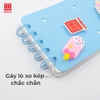 Sổ lò xo gắn Charm 100 trang Hồng Hà - 4182