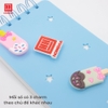 Sổ lò xo gắn Charm 100 trang Hồng Hà - 4182