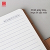 Sổ da A5 Hồng Hà Meeting Book 200 trang - 4628