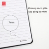 Sổ da A5 Hồng Hà 200 trang H-Book - 4613