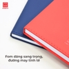 Sổ da A5 Hồng Hà Office book Plus 240 trang - 4635