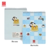 Sổ lò xo kẻ ngang 200 trang A5 Hồng Hà Funny Pet - 4164