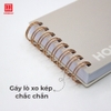 Sổ lò xo 200 trang A7 Hồng Hà Tổ quốc - 4014