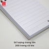 Sổ lò xo 200 trang A7 Hồng Hà Tổ quốc - 4014