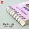 Sổ lò xo kẻ caro 200 trang A7 Hồng Hà Travelling Vietnam - 4183