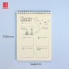 Sổ Lò Xo 160 Trang A5 Hồng Hà 34 Tỉnh Thành - 4208