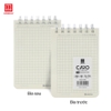 Sổ lò xo bìa nhựa trong Caro 200 trang A6 Hồng Hà - 4190