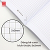 Sổ bìa bồi A4 200 trang Hồng Hà Subject - 4617