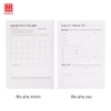 Sổ bìa bồi A4 420 trang Hồng Hà Subject - 4618