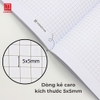 Sổ bìa bồi caro 300 trang A4 Hồng Hà Wow - 4653