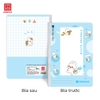 Vở 5 Ô ly 48 trang Hồng Hà School Cute Animals - 0517