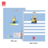 Vở kẻ ngang 200 trang dòng kẻ có chấm Minions Hồng Hà - 1444