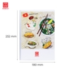 Vở kẻ ngang 80 trang Pupil Traditional Food Hồng Hà - 1104